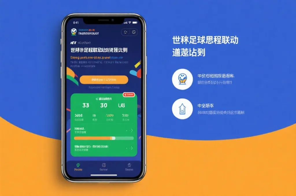 手机端世界杯赛程联动与中文晋级提示的示意图